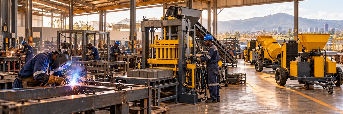 Curved Interlocking Soil Block Press Machine