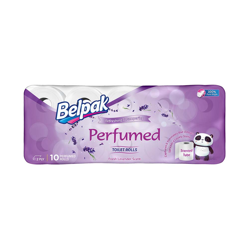 Belpak Perfumed Lavender Toilet Rolls