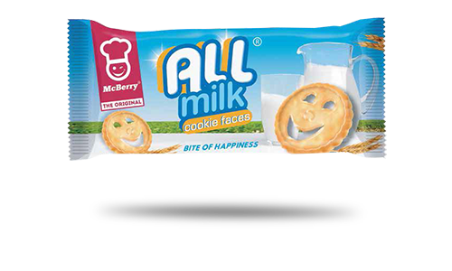 McBerry All Milk Cookie Faces