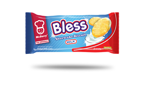 McBerry Bless Milk Shortcake Biscuits