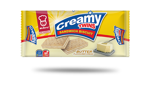 McBerry Creamy Twins Butter Sandwich Biscuit