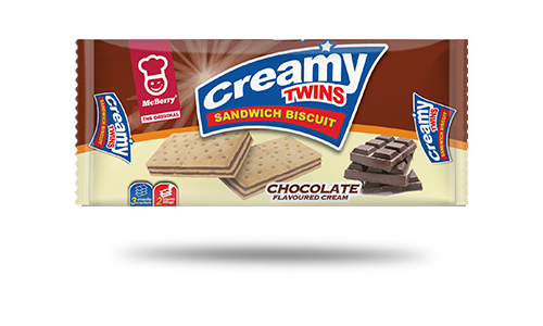 McBerry Creamy Twins Chocolate Sandwich Biscuit