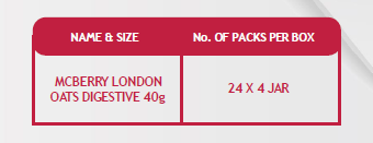 McBerry London Oat 40g