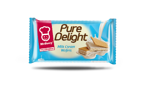 McBerry Pure Delight Milk Cream Wafers