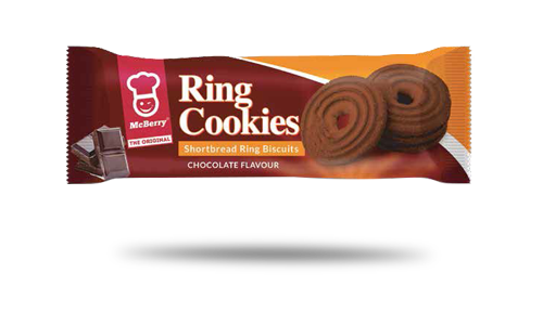 McBerry Ring Cookies Chocolate