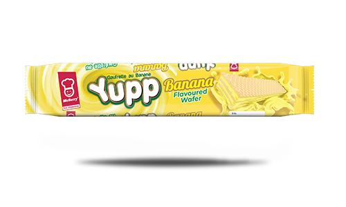 McBerry Yupp Banana Flavoured Wafer