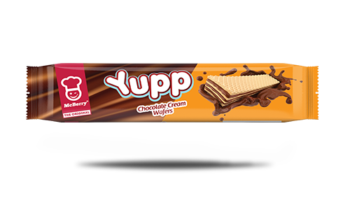 McBerry Yupp Chocolate Cream Wafer